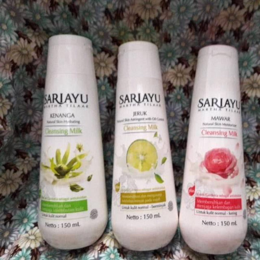Sariayu Pembersih (Cleansing milk) kemasan baru