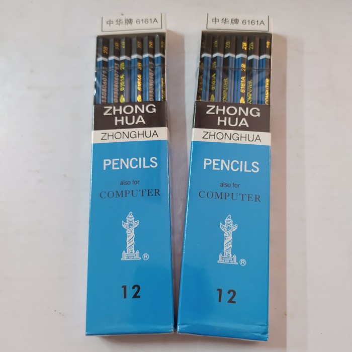 

Terlaris Pencil 2B Zhong Hoa 6161A Isi 12 Pcs Gilaa!!!