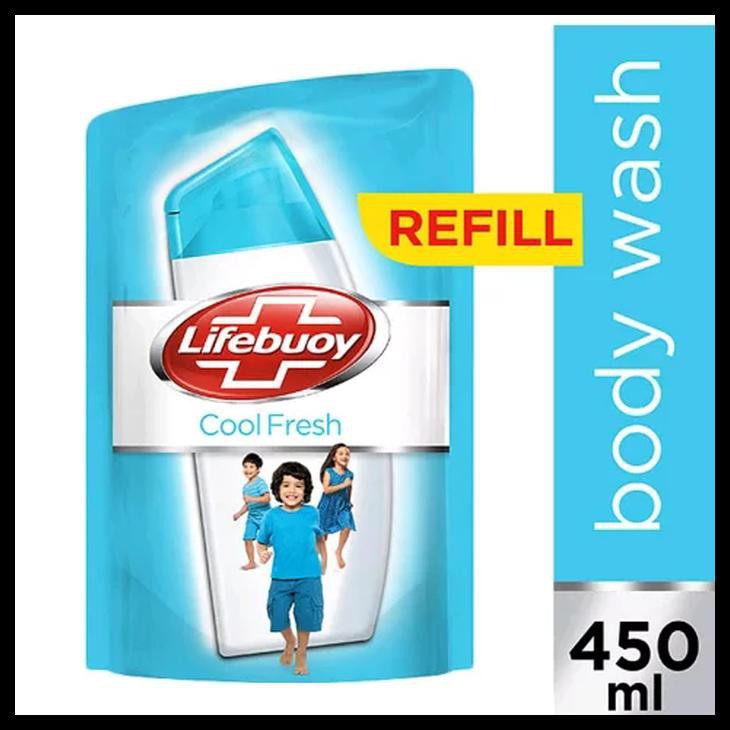 Lifebuoy Sabun Cool Fresh Blue Refil 450ML