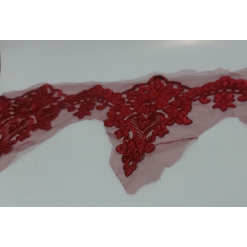 Renda Bordir/renda baju/hiasan baju