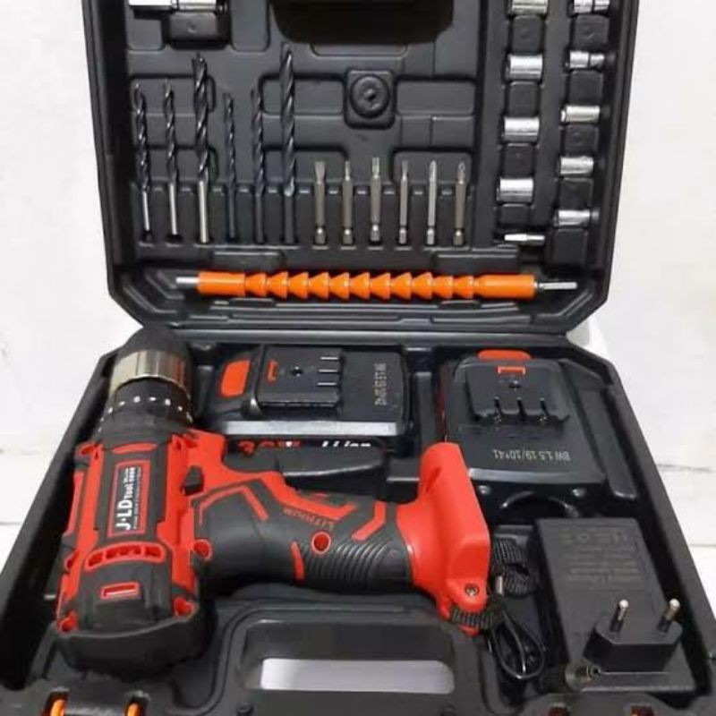CORDLESS Drill 36volt JLD / Bor baterai JLD / Cordless Drill JLD 36volt