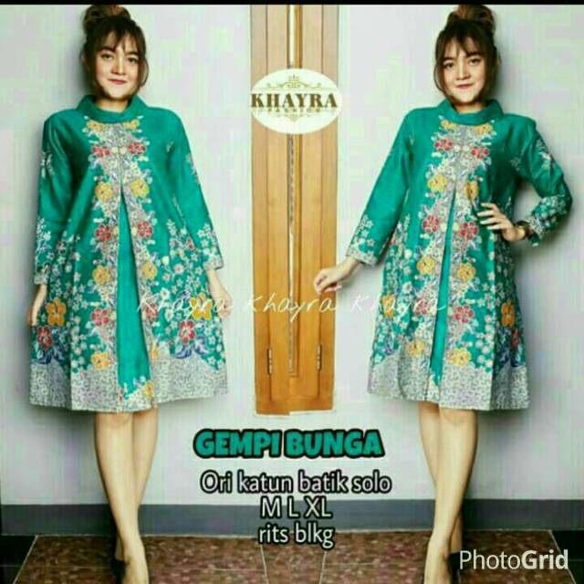 GROSIR BATIK GEMPI BUNGA