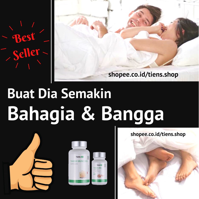 Obat Herbal Pria Dewasa Paket Hemat Pria Kuat di Ranjang Muncord Cordyceps + Zinc
