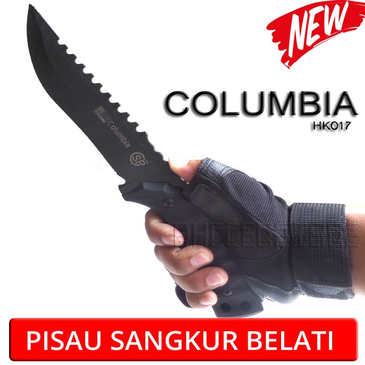 Pisau Belati Columbia Hk017 Import