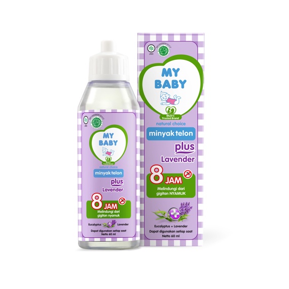 ♥BabyYank♥ My Baby Minyak Telon plus Lavender 60ml 90ml 150ml 8Jam