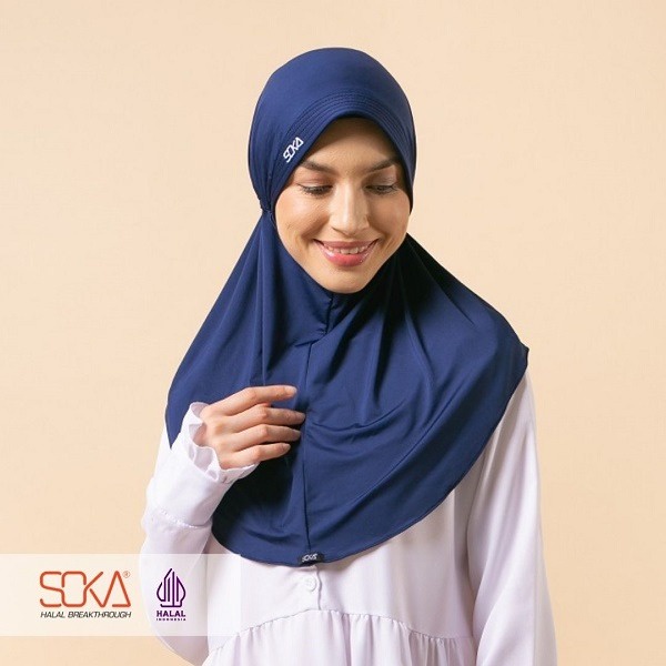 Kazarasock - Kerudung Bergo SOKA Zahra - Hijab Serut