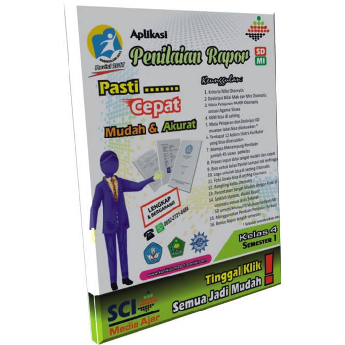 Ready Stock Raport K13 Untuk SD MI