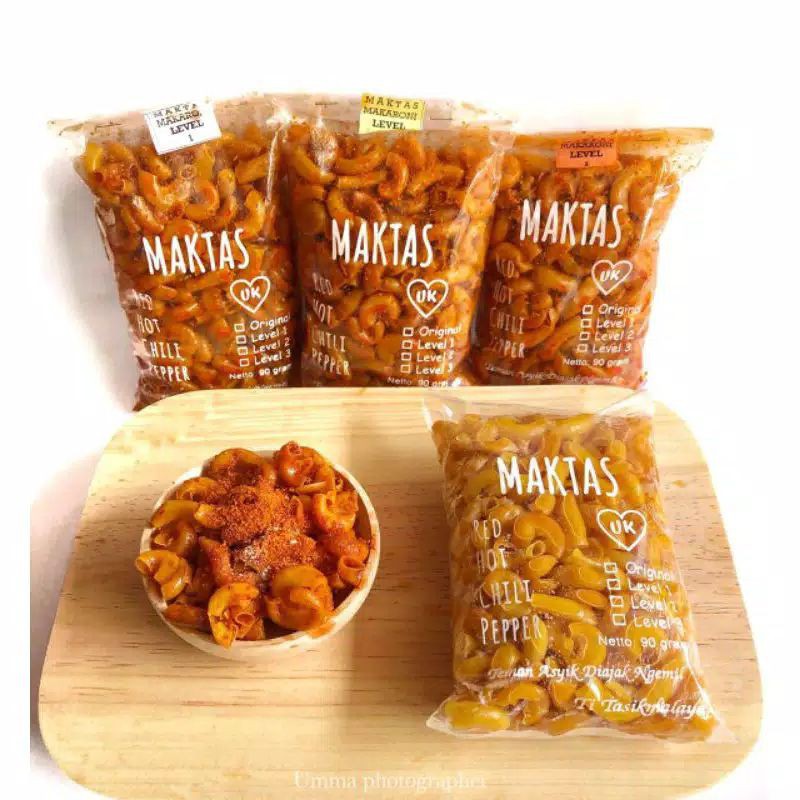 MAKTAS MAKARONI TASIK / Makaroni 90gr/Maktas 90gr