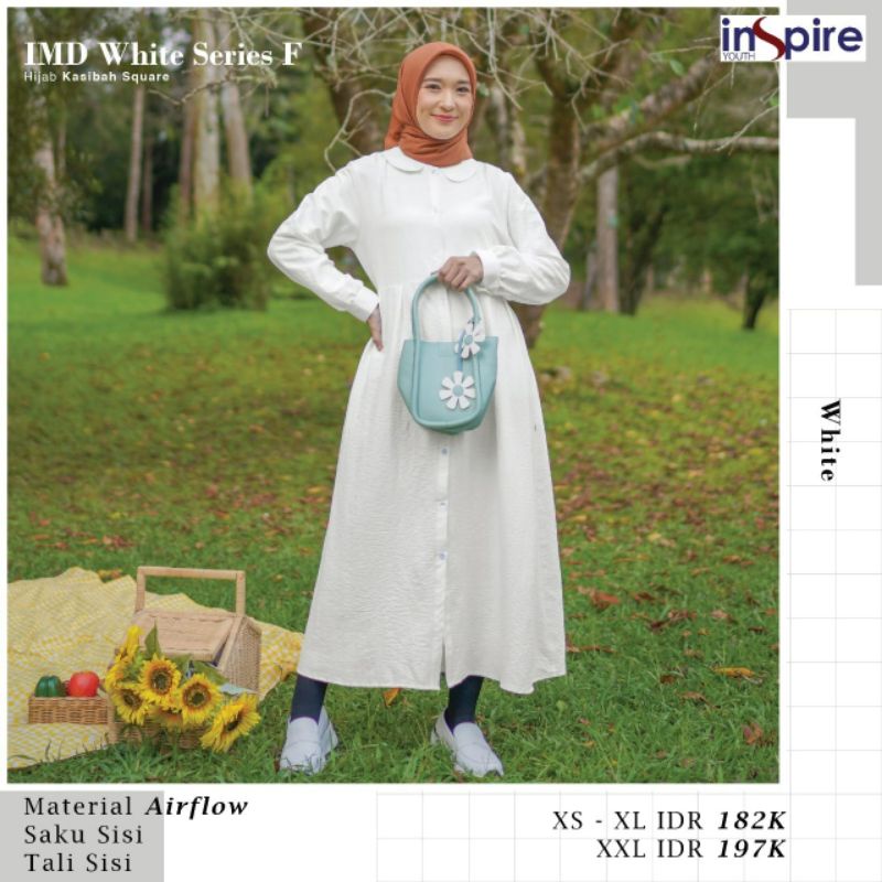 INSPIRE Tunik Putih Series D, E, F