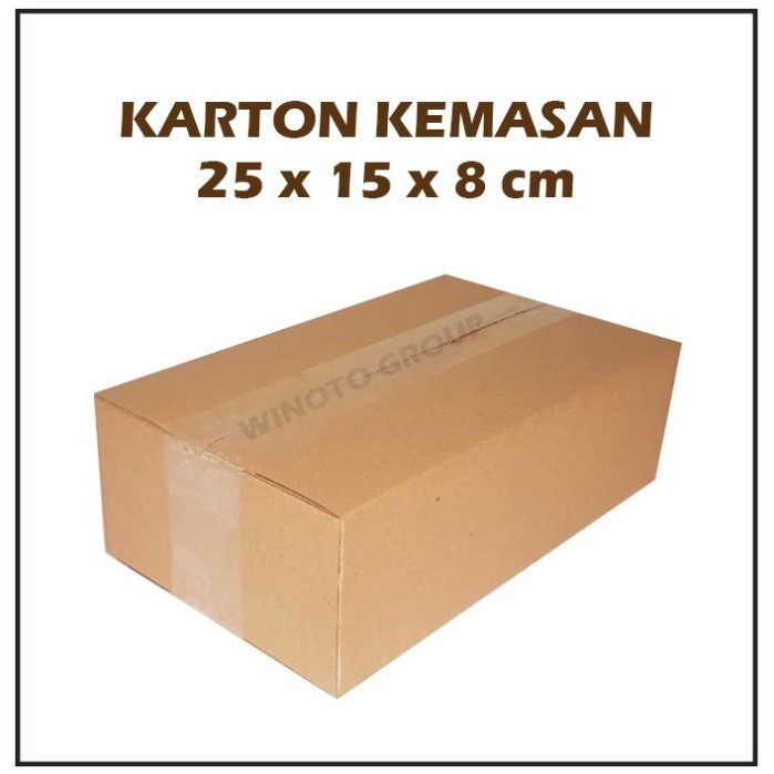 Kardus/Karton Kemasan Box Packing 25 x 15 x 8cm