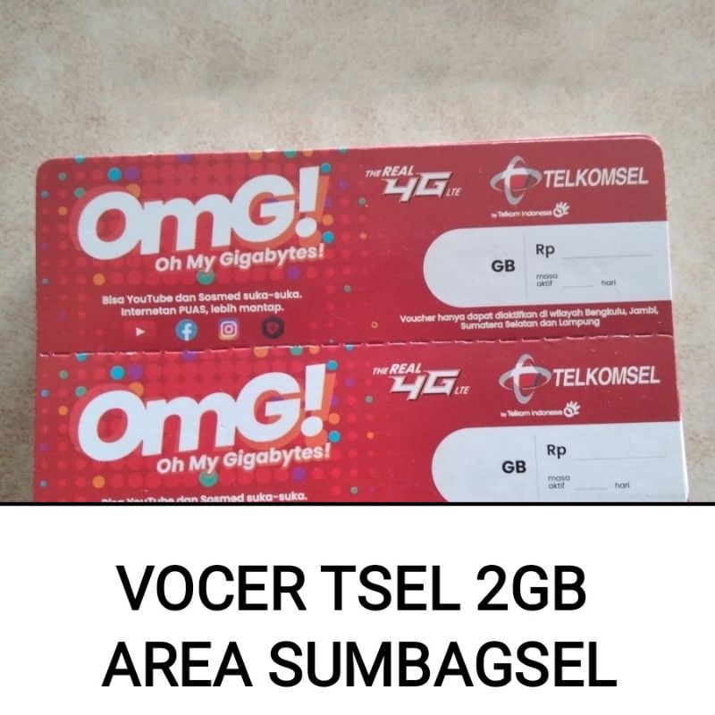 VOUCHER TELKOMSEL 2 GB - 5HR SIMPATI AS LOOP AREA SUMBAGSEL ZONA 1