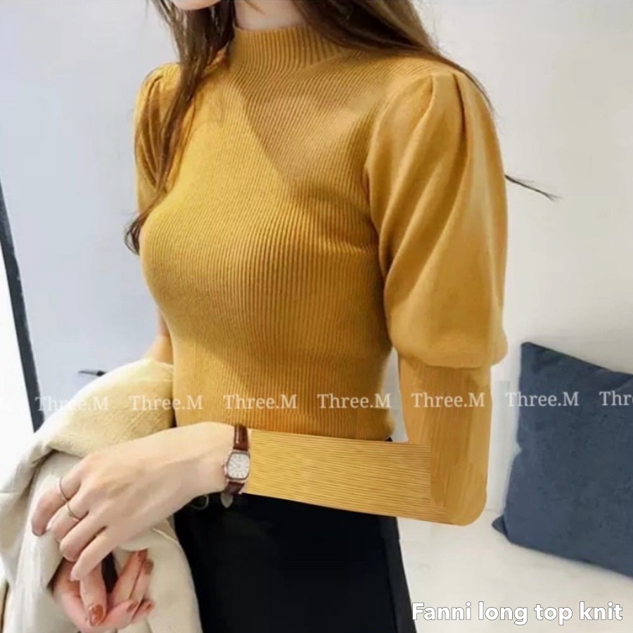 Fanni long top knit -Thejanclothes