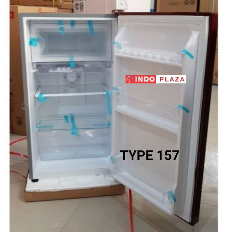 KULKAS POLYTRON 1 Pintu PRB-157 / 177 / 187 NEW 2022 BUNGA TIMBUL