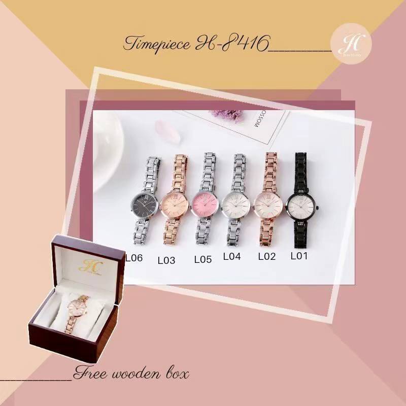 JT 8416 Jam Tangan Wanita Jims Honey Original 100% Woman Watch Analog JH Ori Murah