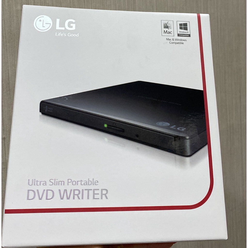 LG DVDRW External Ultra Slim Portable DVD Writer Resmi ori murah