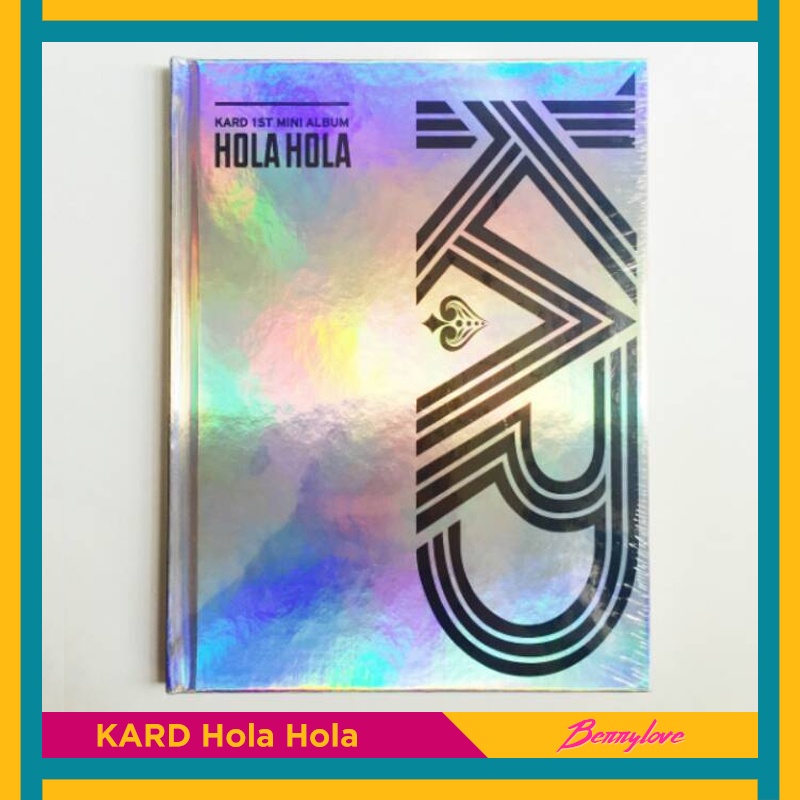 Album KPOP KARD 1st Mini Album Hola Hola Unsealed