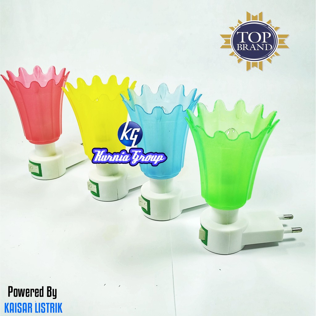 Lampu Tidur Bunga 5watt Mini lamp 5watt Bohlam Cabe Lampu Kamar Praktis dan Unik siap Pakai Minilamp