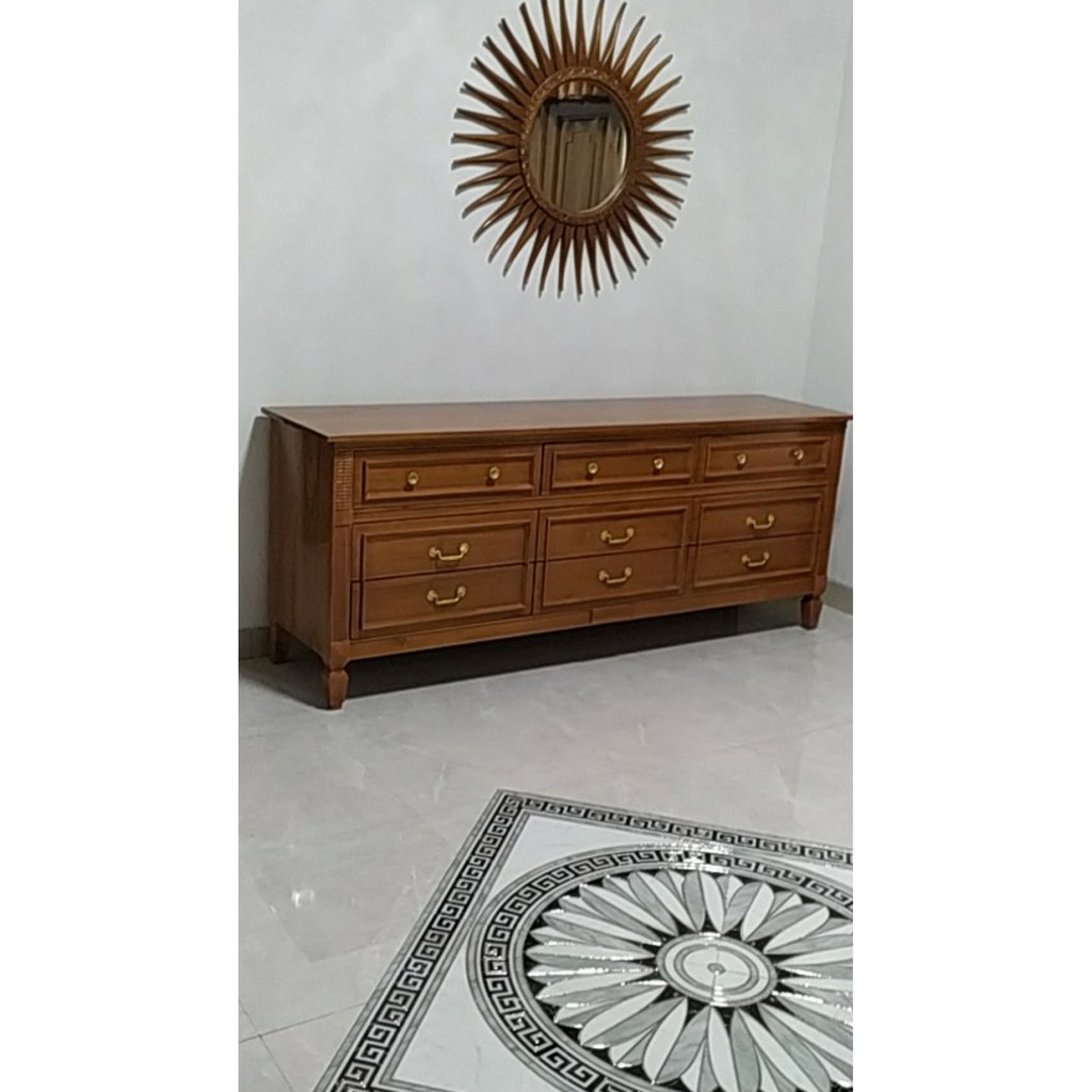 BUFET MEJA HIAS MINIMALIS JATI MEBEL JEPARA