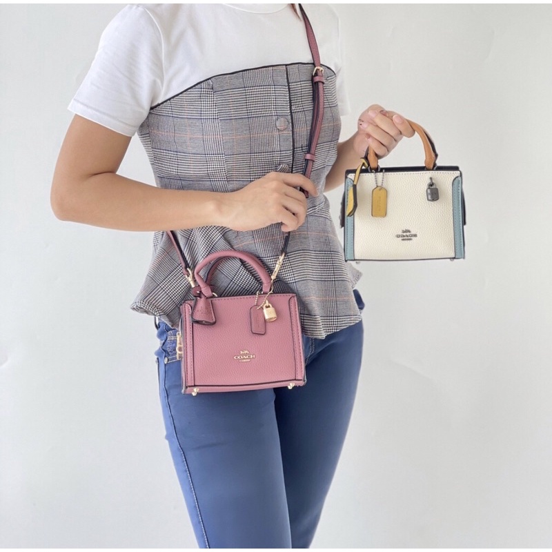 Jual Coach Micro Zoe Crossbody In Colorblock Tas Slempang wanita