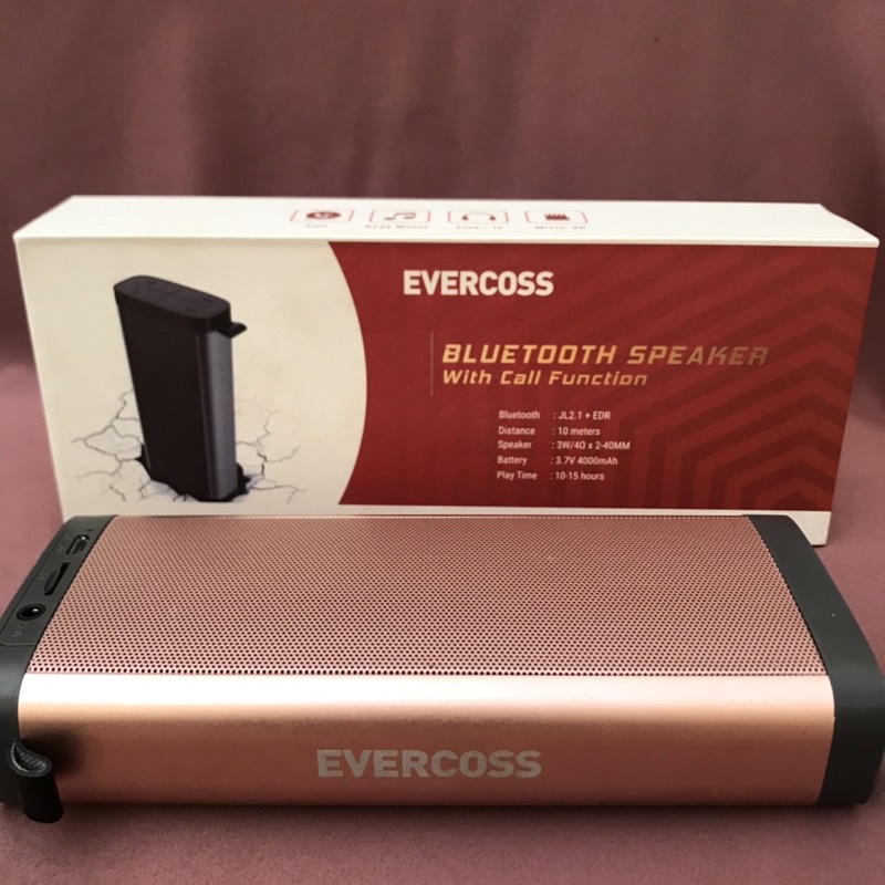 BLUETOOTH SPEAKER EVERCOSS S002 ORIGINAL EXTRA BASS