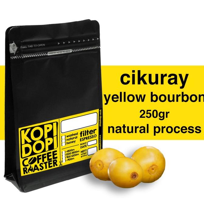 

[ COD ] Kopi Arabika Garut Cikuray Yellow Bourbon Natural 250gr Papandayan PROMO SPECIAL Kode 955