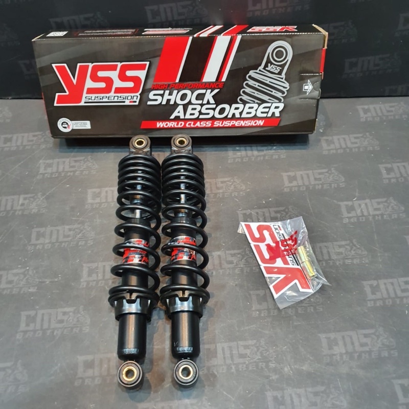 Shockbreaker Shock Belakang YSS Top Prime 320mm Rx King / Supra X 125 / Kharisma Hitam