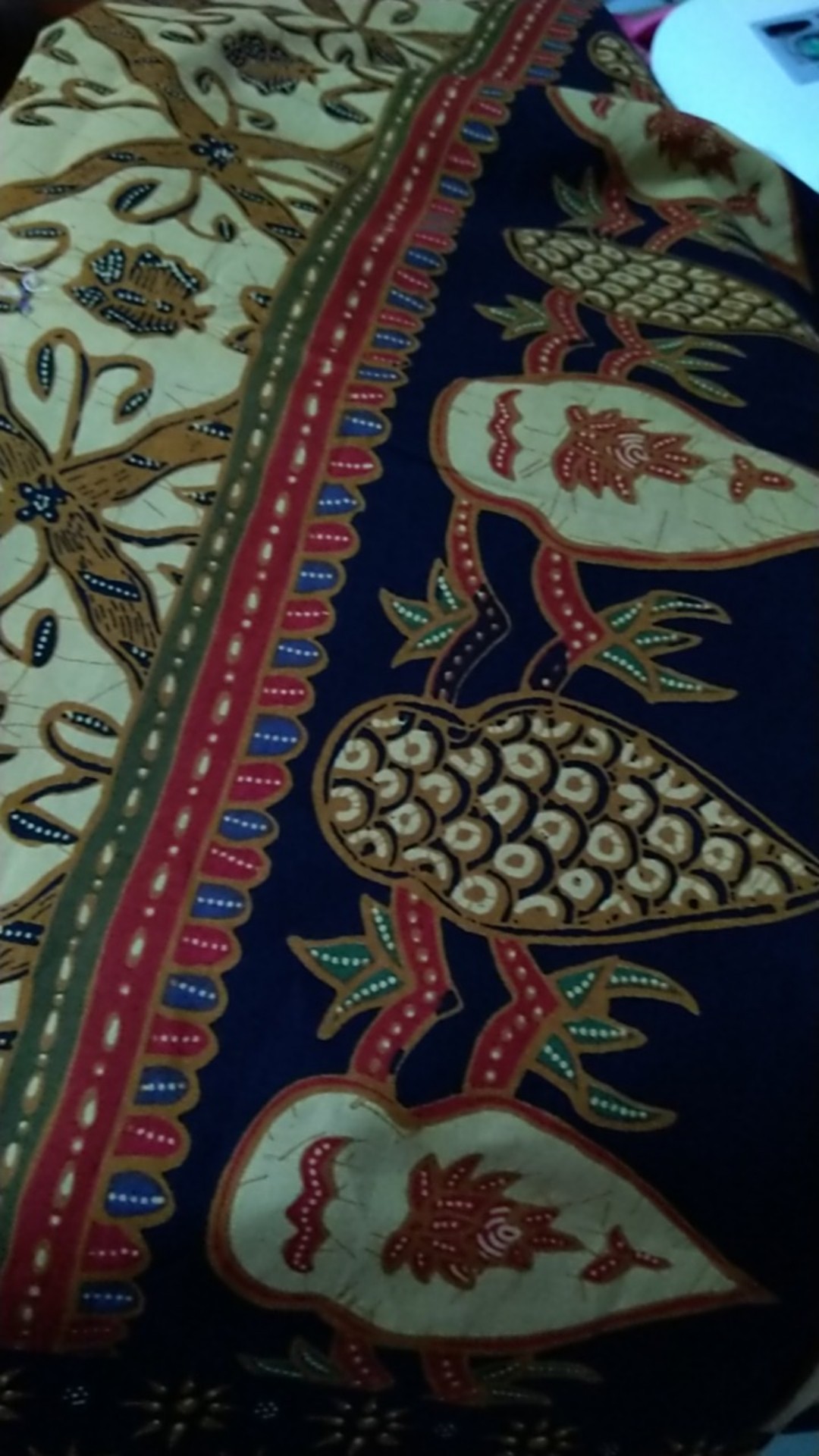 Kain Batik Solo (cabut Alusan) Motif Ondel-ondel Kode R8