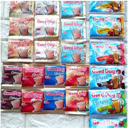 ^ KYRA ^ Good Day Kopi Instant Coffee 3in1 Original Chococinoo Caribean Nut GoodDay - Kemasan Sachet