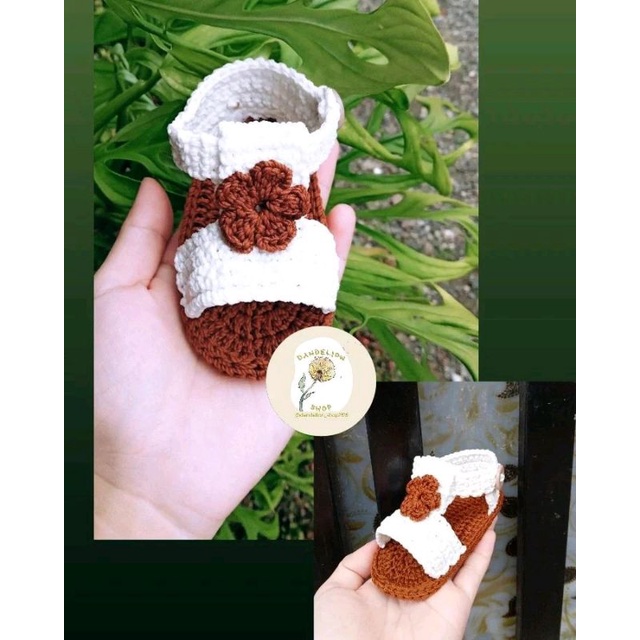 Baby Shoes, Sepatu Rajut Bayi/ Sepatu Rajut Newborn / Shoes Baby Girl / Kado Bayi