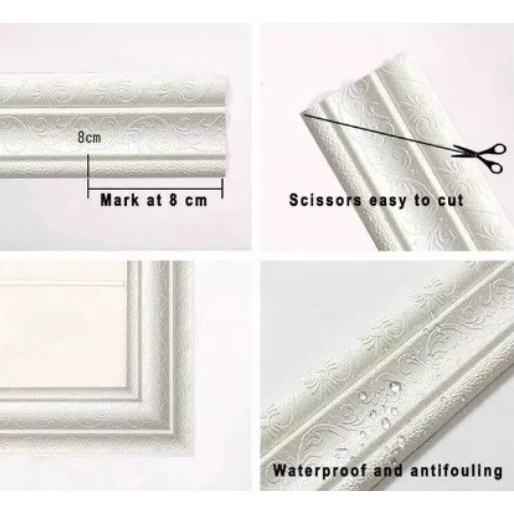 COD - H719 Border List Wallpaper / List Dinding 3D / Wallpaper List Foam 3D / Border Wallpaper-2