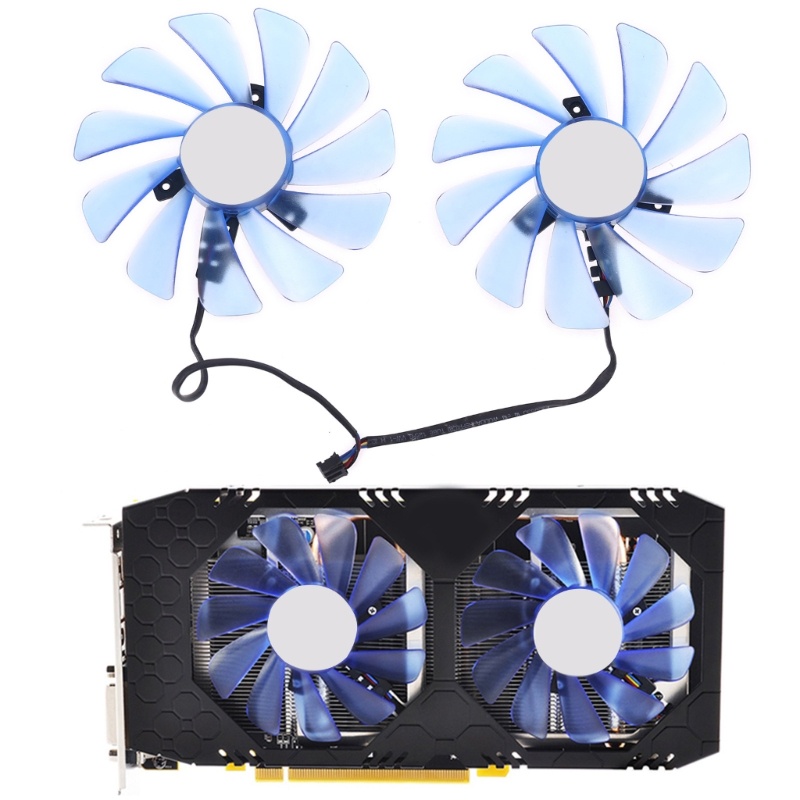 Bt 95mm Untuk DC 12V VGA Cooler Fan Pengganti Untuk Nya RX570 RX580 RX588