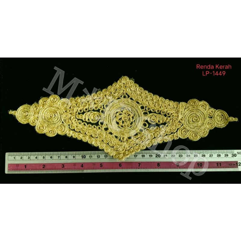 Patch Renda Emas / Patch Golden lace