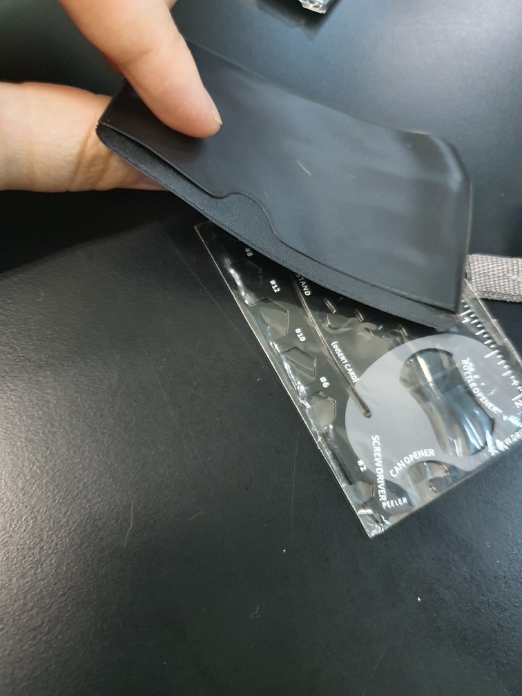 Sofimall Wallet Ninja 18in1 Multifungsi Credit Card Kartu Atm Serbaguna Magic Pisau Flexible