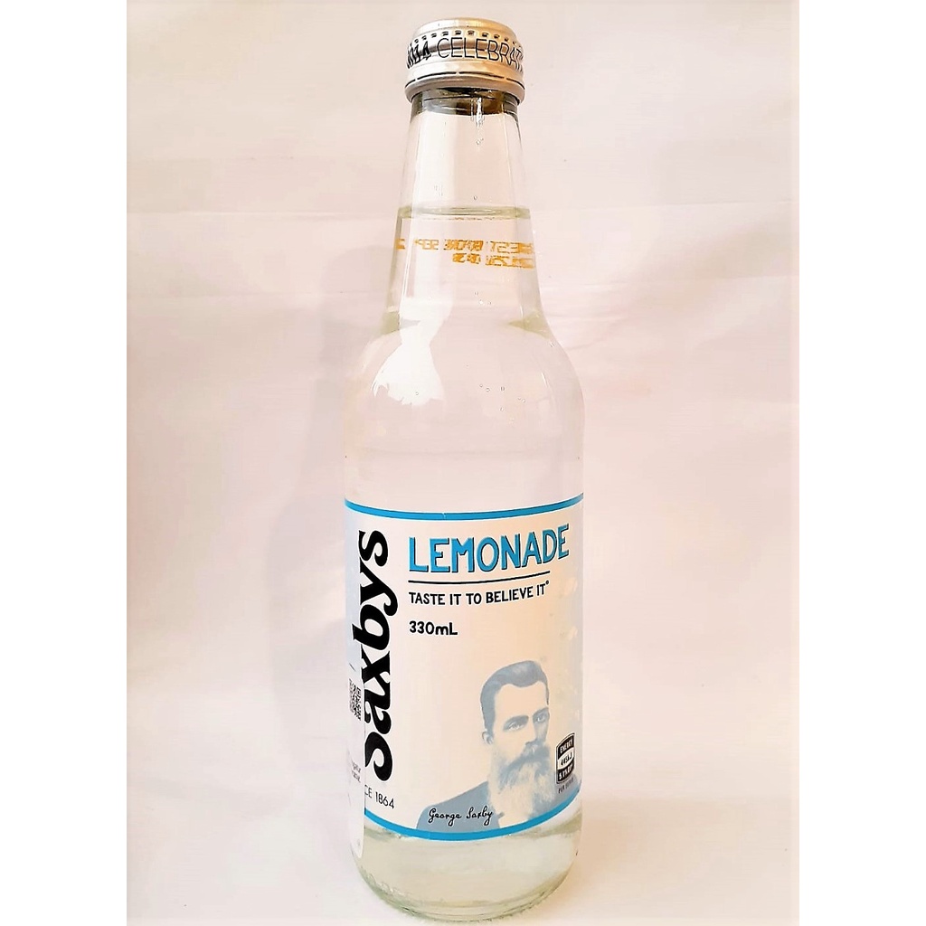 

SAXBYS LEMONADE 330 ML / MINUMAN SODA DENGAN VARIAN LEMON