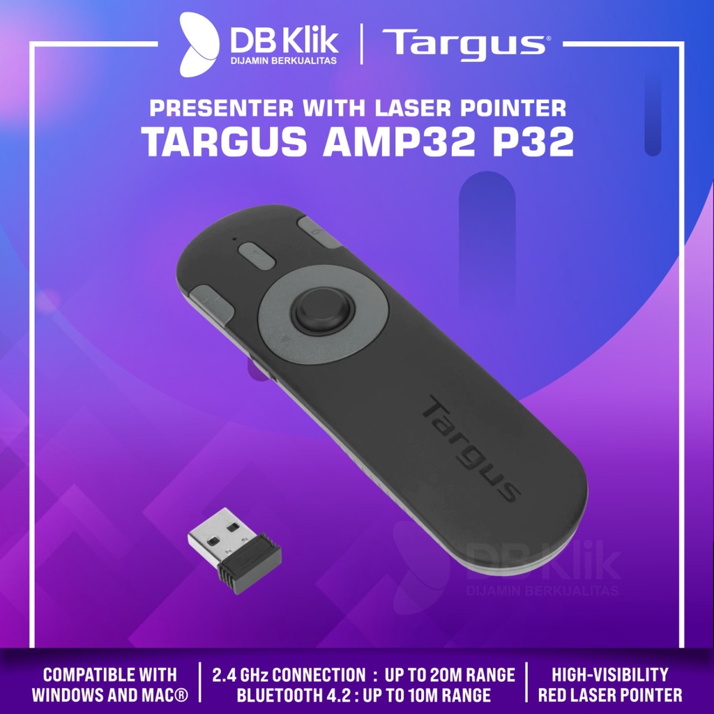 Presenter Targus AMP32 P32 Dual Mode with Laser Pointer