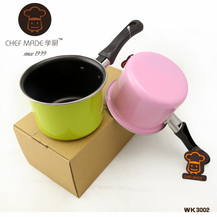 chefmade wk 3002 milk pan / panci kecil dengan gagang