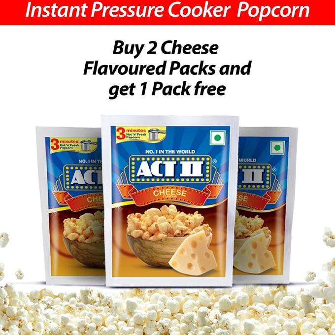 

:>:>:>:>] POPCORN ACT II Cheese Flavour ( Buy 2 Get 1 )