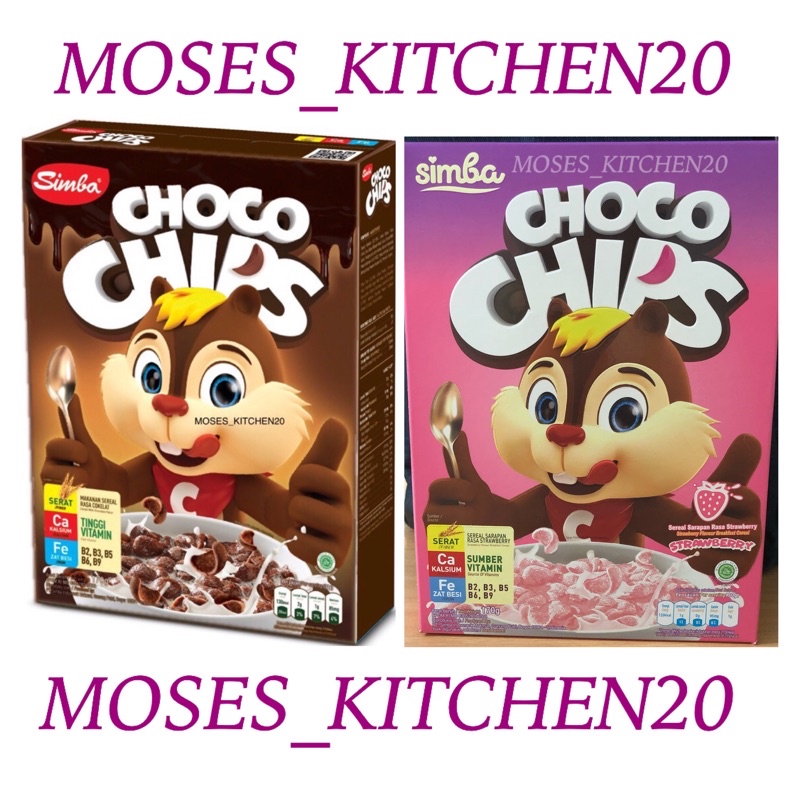 

SIMBA CHOCO CHIPS STRAWBERRY 170 GRAM/SIMBA CHOCO CHIPS 170GR/SIMBA CHOCO CHIPS BOX 170GRAM