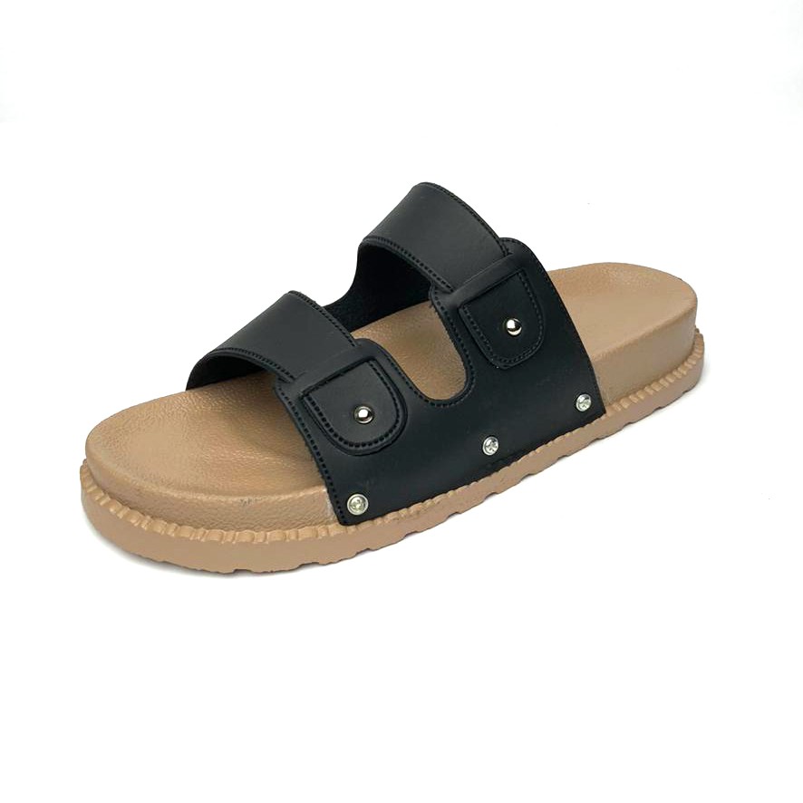 SANDAL PLATFORM WANITA KOKOP SLOP JELLY FLIP SANDAL STRIP 02