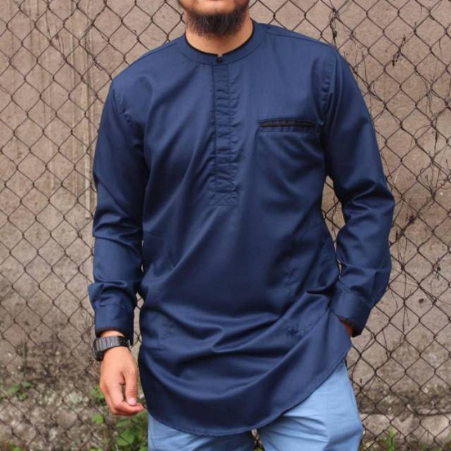 Koko Kurta List Tangan Panjang Toyobo Fodu by riZAru