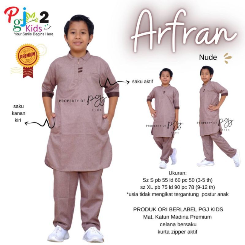 ARFRAN KIDS SET BY PGJ 2