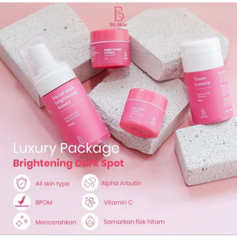 READY STOCK‼️ BG SKINCARE / BEAUTY GLOW PAKET WAJAH NIGHT PLATINUM/LUXURY