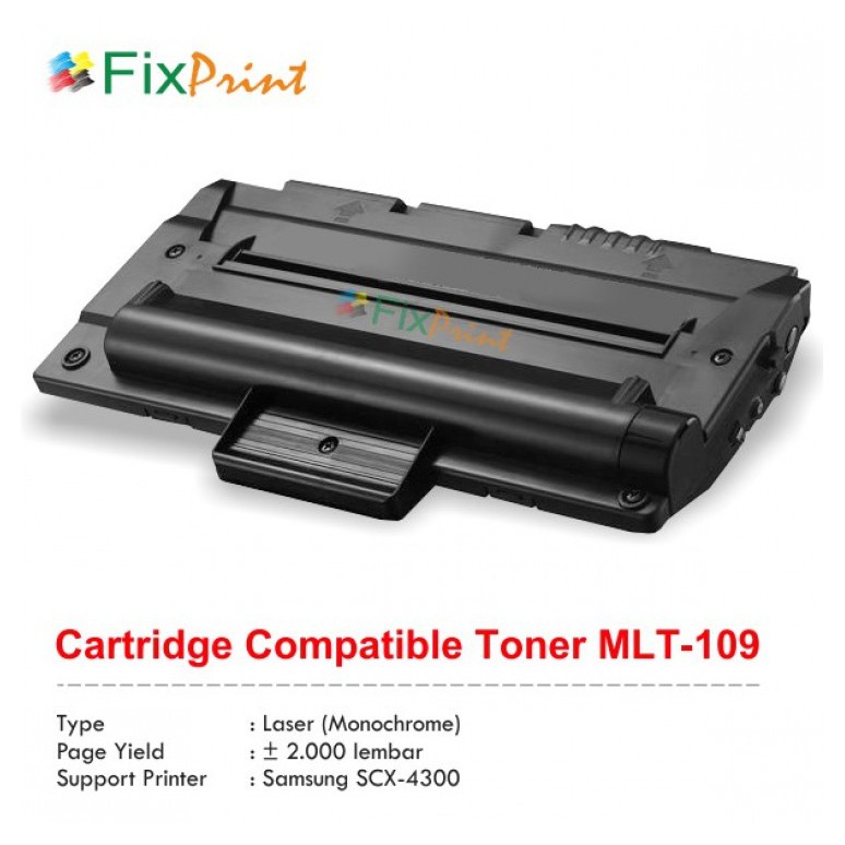 Toner Cartridge Samsung MLT 109 MLT-109 D109, Printer SCX-4300 SCX4300