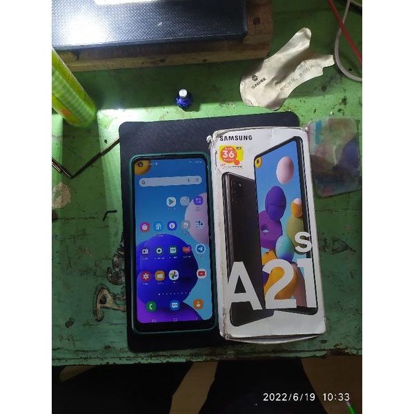 Samsung a21s ram 3/32 hp dan dus