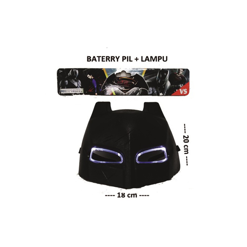 Sekawantoys Mainan Anak Topeng Batman Lampu Kantong [599c]