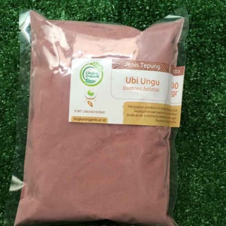 Lingkar Organik, Tepung Ubi Ungu (sweet purple potato) Organik 500 gr