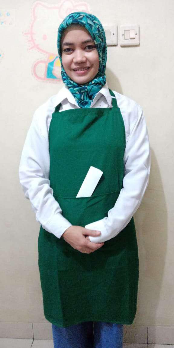 Celemek Masak Apron Katun Drill Premium Best Quality