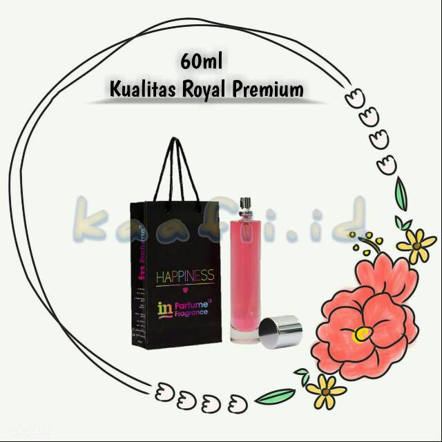 In parfume bandung 60ml kualitas royal premium parfume pria parfume wanita minyak wangi bandung