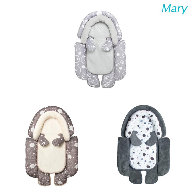 Mary 2 in 1 Bantal Alas Stroller Bayi Bisa Dilepas