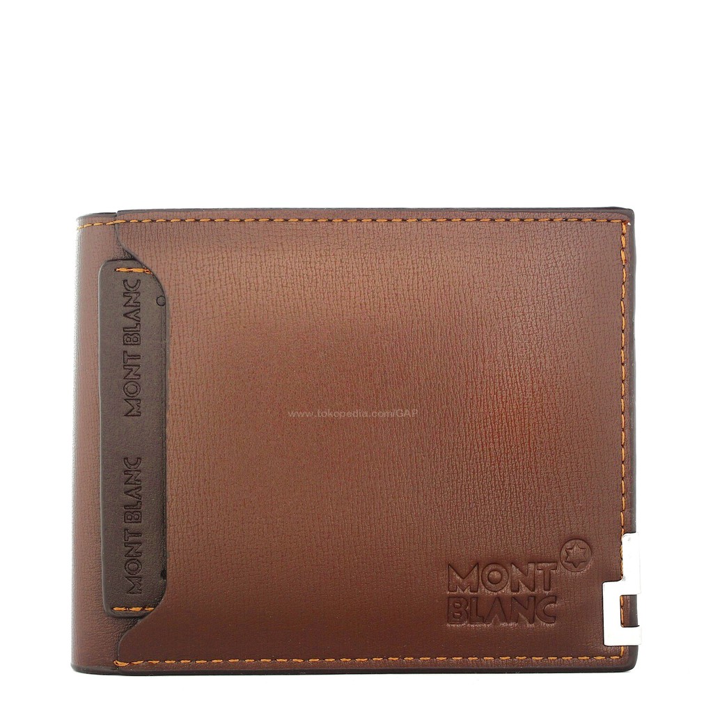 TOKOKOE - Dompet Pria model Lipat bahan Kulit dengan Kotak Premium - MB 21-1 Hitam dan Coklat